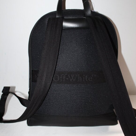 NEW Off White Logo Applique Backpack UNISEX - Picture 8 of 9